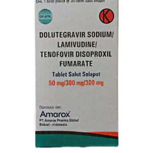 Tablet Dolutegravir 50 mg untuk terapi antiretroviral HIV