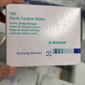 Mata pisau bedah Bisturi No. 24 B. Braun Germany steril