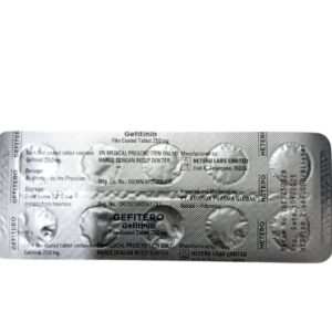 Gefitero Gefitinib 250 mg strip